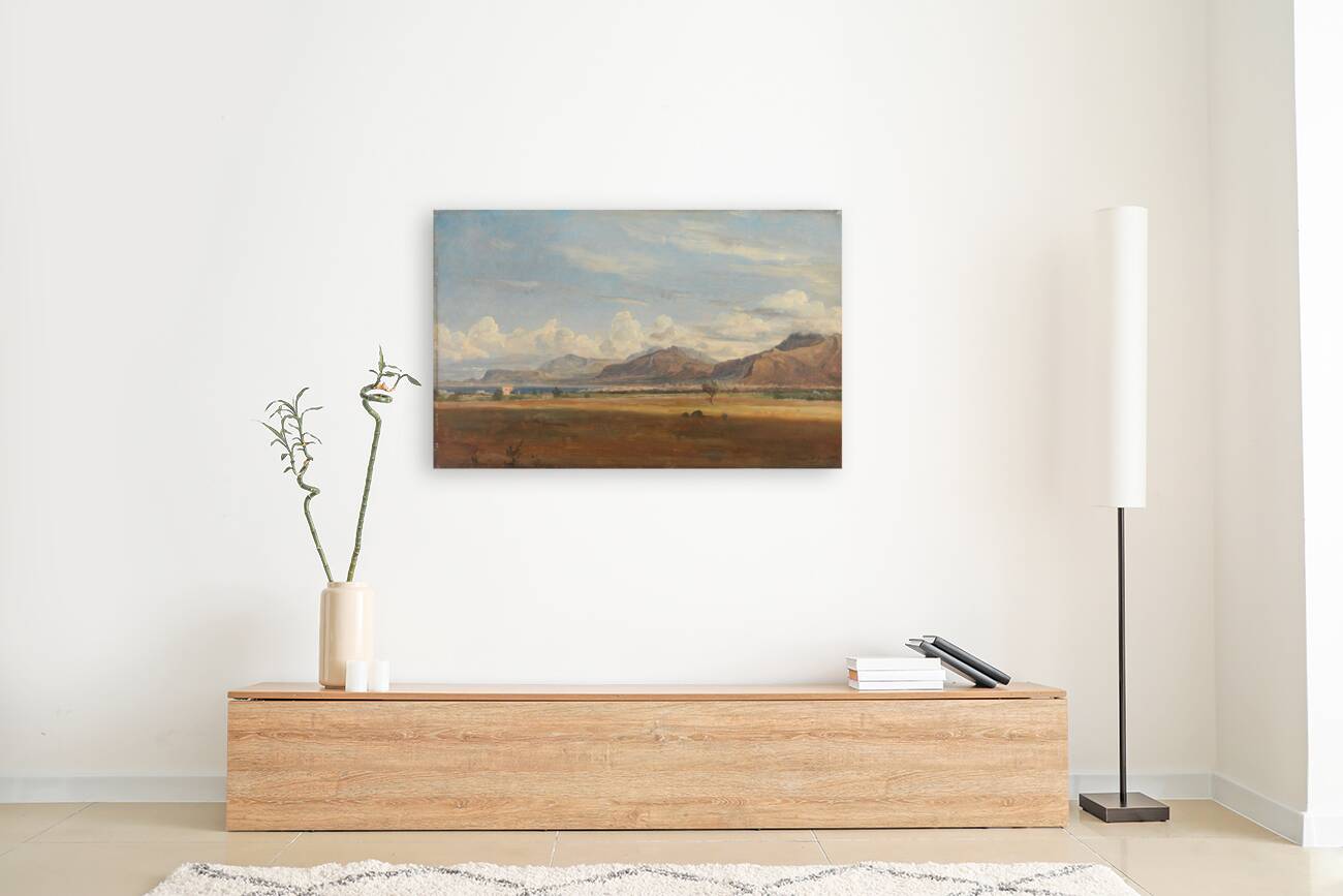 View of Palermo [1833] by Thomas Fearnley [1802–1842] Reproduction