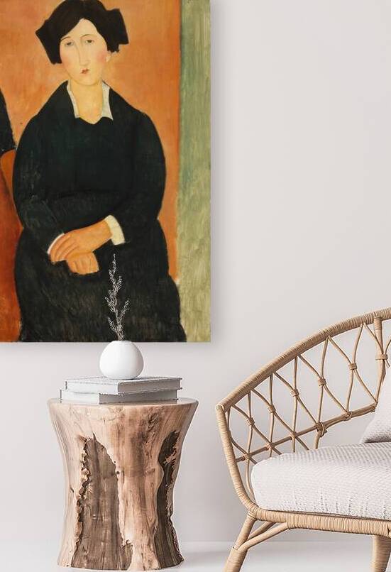 The Italian [1917] by Amedeo Modigliani [1884–1920] by MyCozyFineArt