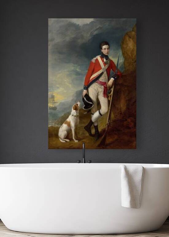 An Officer of the 4th Regiment of Foot by Thomas Gainsborough [1727–1788] by MyCozyFineArt