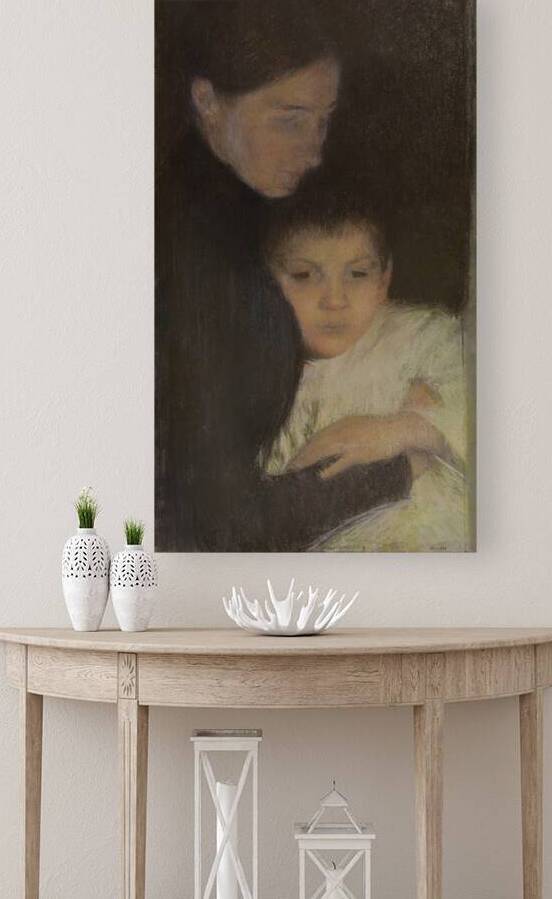Femme et enfant by Pascal–Adolphe–Jean Dagnan–Bouveret [1852–1929] by MyCozyFineArt
