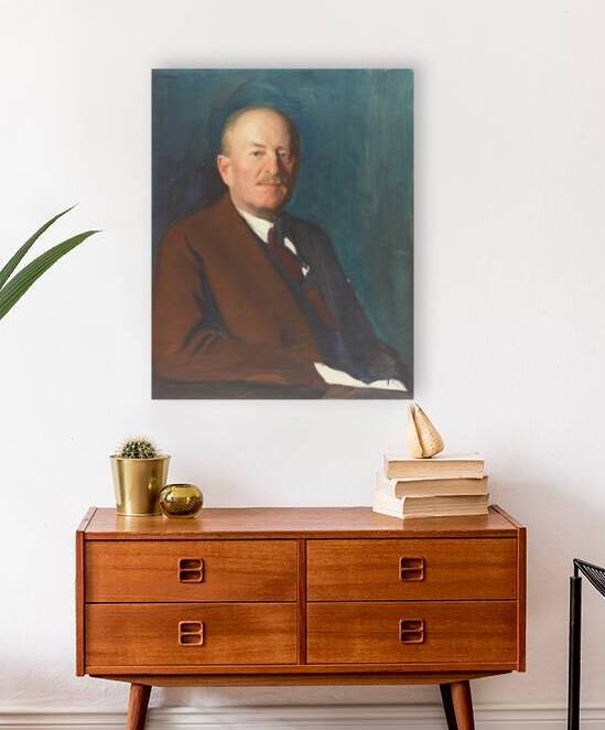 Sketch. Baron Silfverskiöld [1931] by Bernhard Österman [1870–1938] by MyCozyFineArt