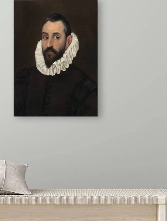 Portrait of a gentleman by El Greco [Domenikos Theotokopoulos] [1540–1614] by MyCozyFineArt
