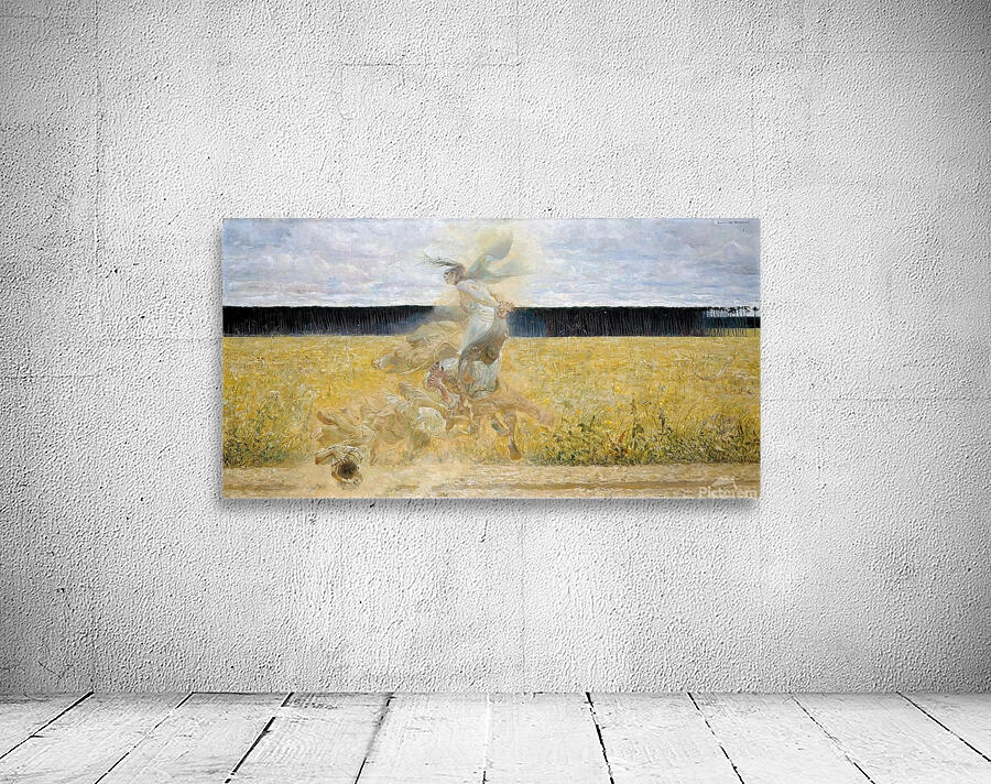 In the Dust Storm [1893–1894] by Jacek Malczewski [1854–1929] Wall Preview