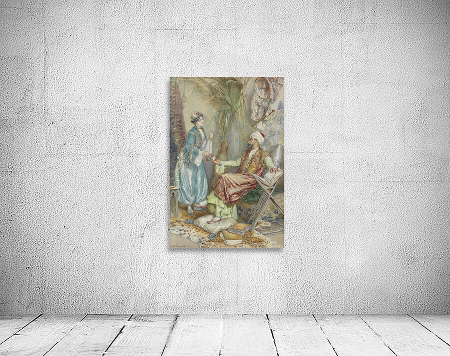 Teatime by Amedeo Simonetti [1874–1922] Wall Preview