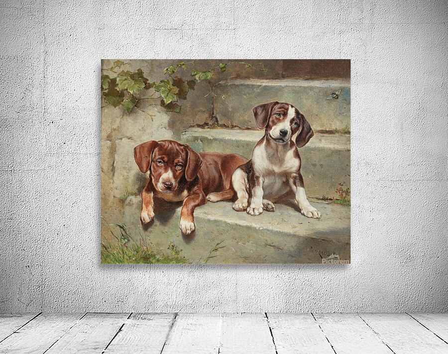 Gestörte Siesta by Carl Reichert [1836–1918] Wall Preview