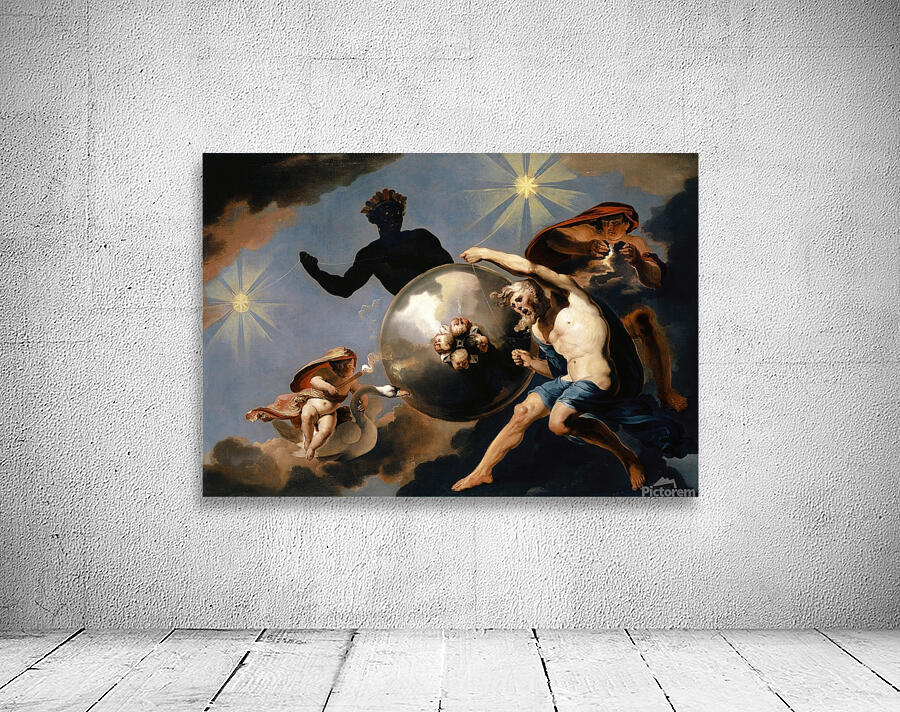 Cosmic Allegory [Around 1660] by Abraham Hondius [1625–1695] Wall Preview