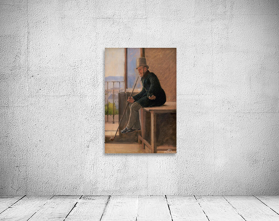 The Painter Jørgen Sonne [1837] by Constantin Hansen [1804–1880] Wall Preview