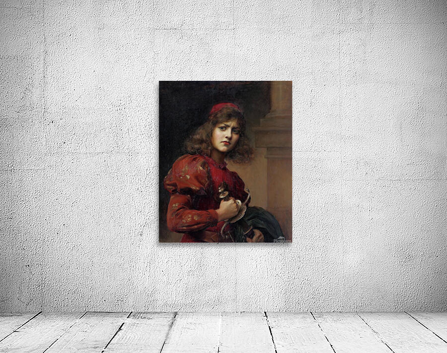 St. Joan Of Arc [1909] by Paul De La Boulaye [1849–1926] Wall Preview