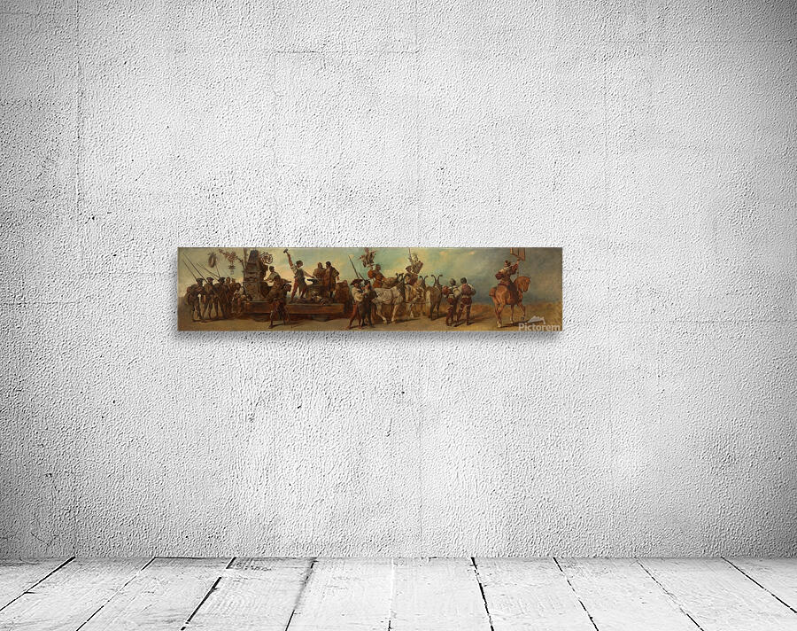 Entwurf zum Festzug 1879 – Die Schmiede [1879] by Hans Makart [1840–1884] Wall Preview