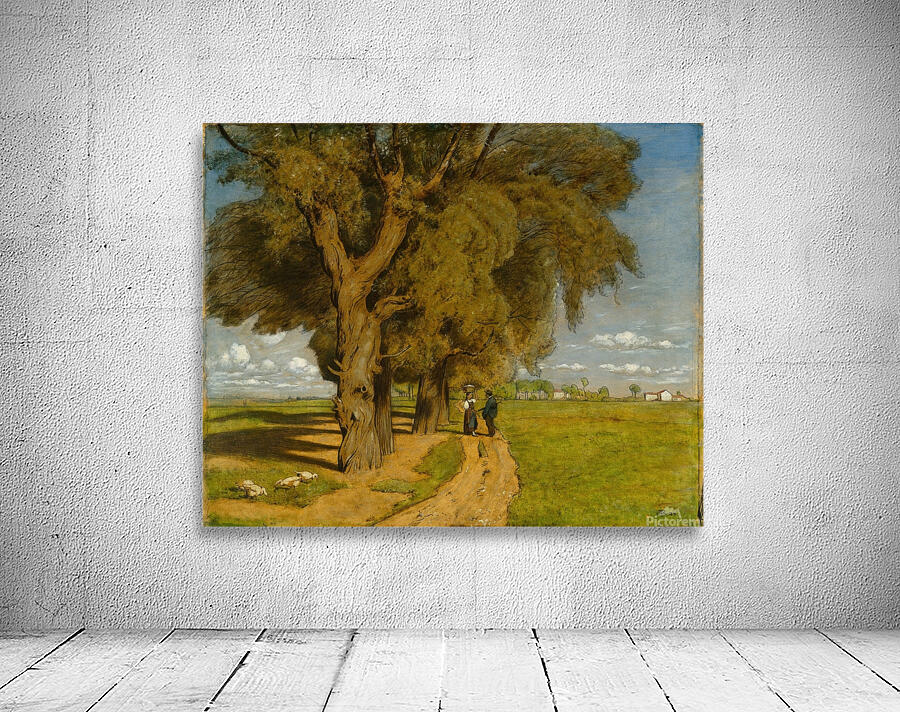 Summer [Landscape near Karlsruhe] [1891] by Hans Thoma [1839–1924] Wall Preview