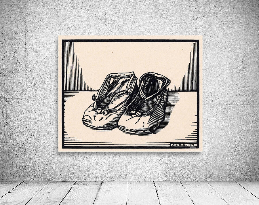 Paar schoenen [1921] by Julie de Graag [1877–1924] Wall Preview