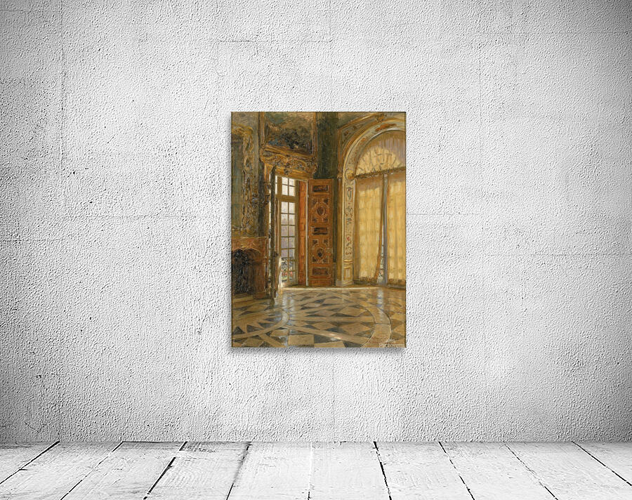 Vestibule Corner ‘Schleissheim.’ Prince Regent Luitpold’s Palace [1880] by Herman Hartwich [1853–1926] Wall Preview