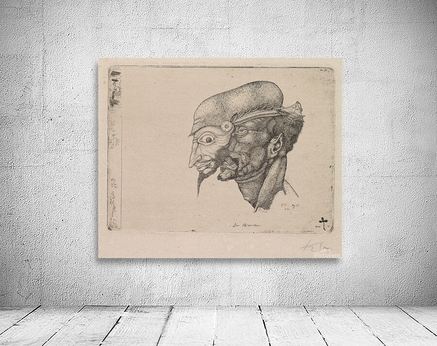 Der Komiker [1903] by Paul Klee [1879–1940] Wall Preview