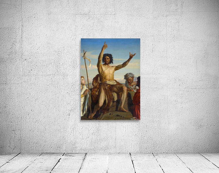 Saint Jean–Baptiste [1849] by Alexandre Cabanel [1823–1889] Wall Preview