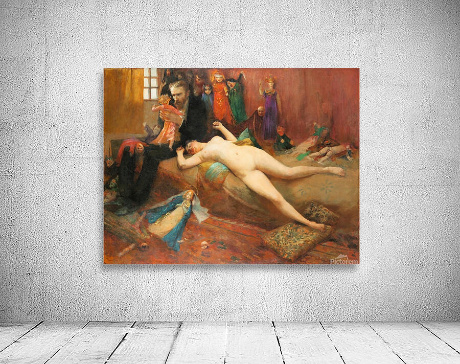 The Doll Man [1896] by Jean Veber [1864–1928] Wall Preview