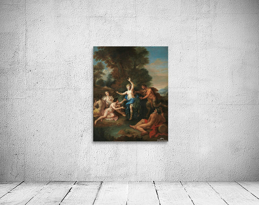 Pan and Syrinx by Louis de Boullogne the Younger [1654–1733] Wall Preview