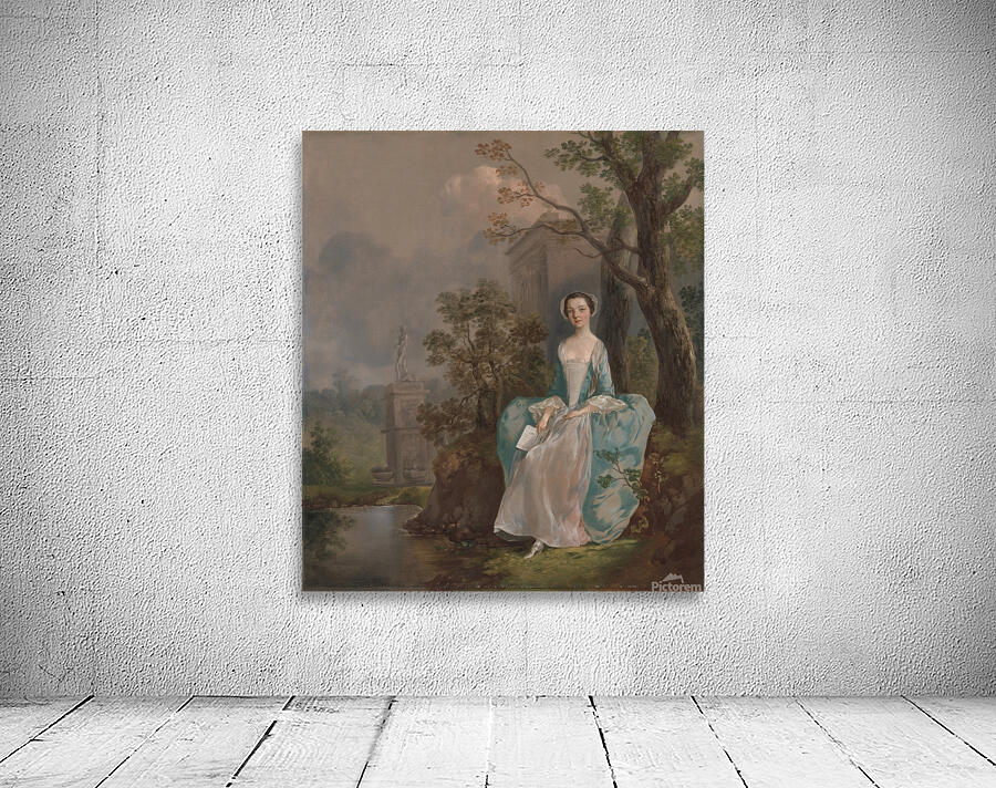 Portrait of a Woman [ca. 1750] by Thomas Gainsborough [1727–1788] Wall Preview