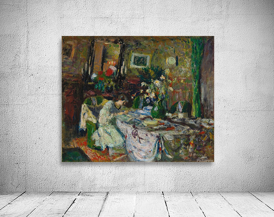Marcelle Aron Dans La Salle À Manger Au Château–Rouge [1905] by Édouard Vuillard [1868–1940] Wall Preview