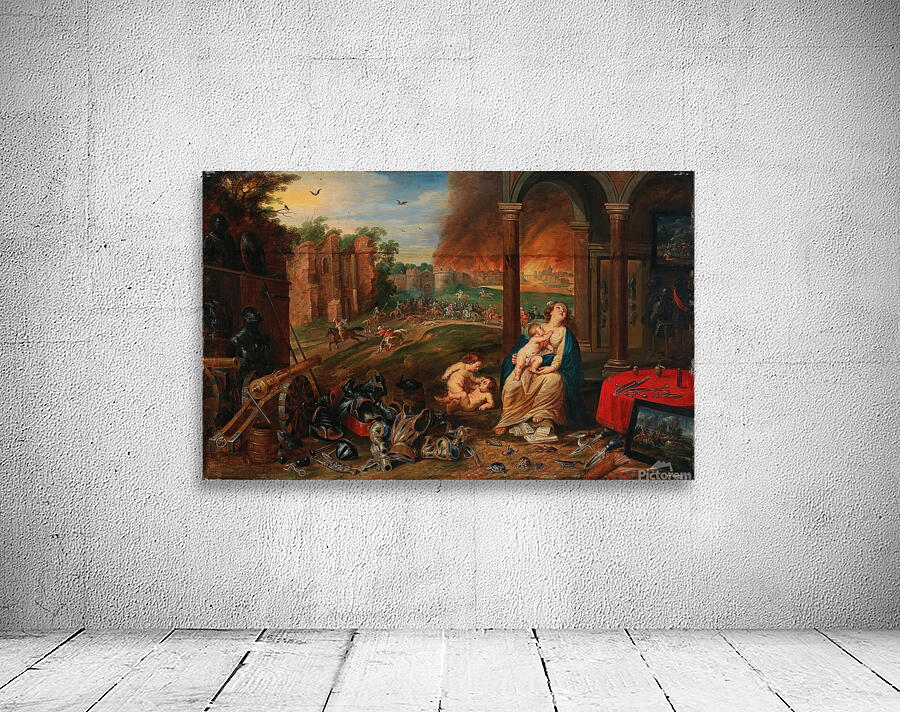Allegory of touch by Frans Wouters [1612–1659] Wall Preview