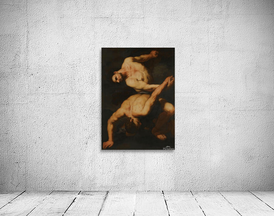 Hercules And Cacus by Antonio Zanchi [1631–1722] Wall Preview