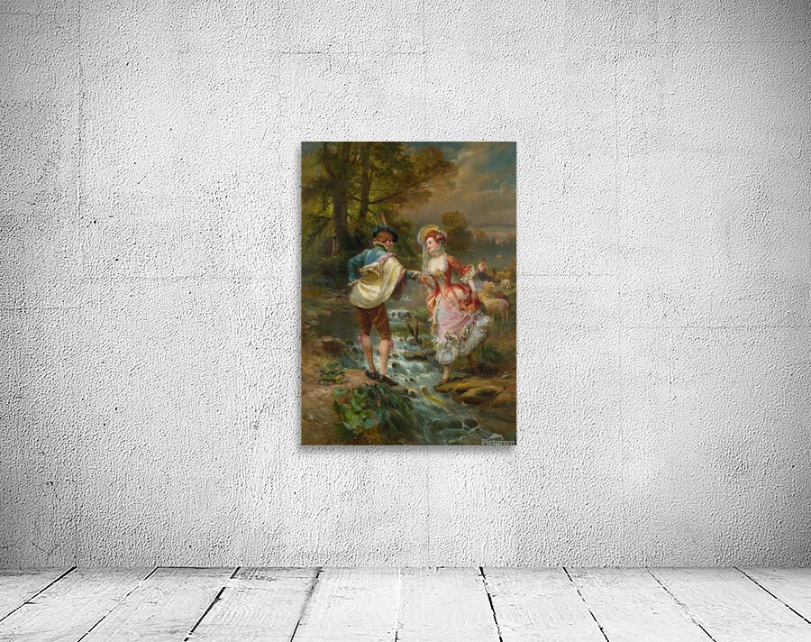 Très Galant by Cesare Auguste Detti [1847–1914] Wall Preview