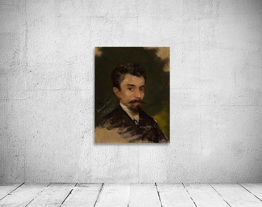Portrait of Tadeusz Rybkowski [1883] by Tadeusz Ajdukiewicz [1852–1916] Wall Preview