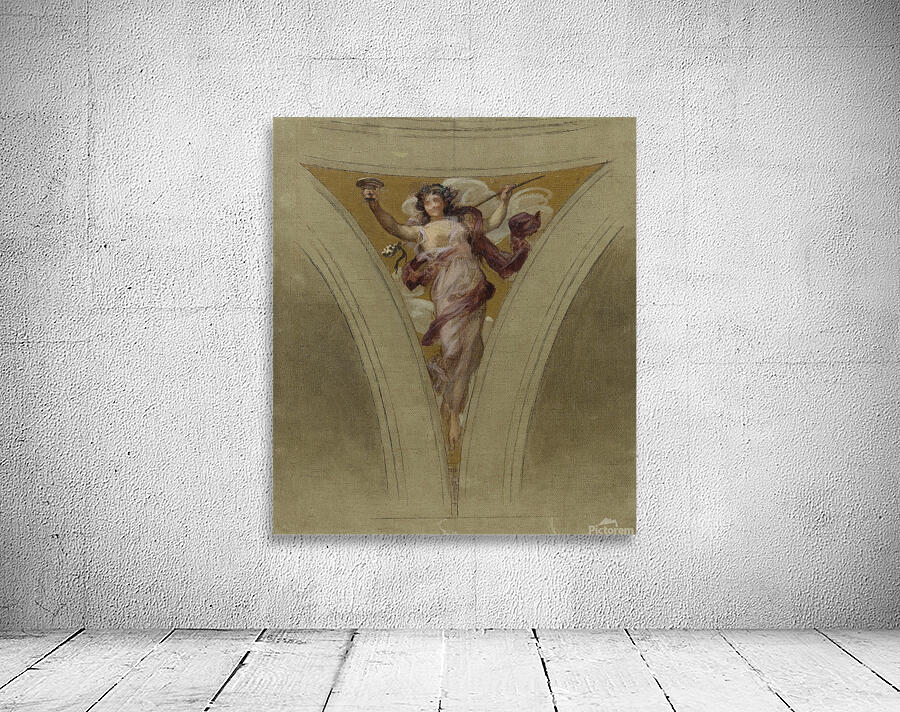 La chanson bacchique [1888–1899] by François Schommer [1850–1935] Wall Preview