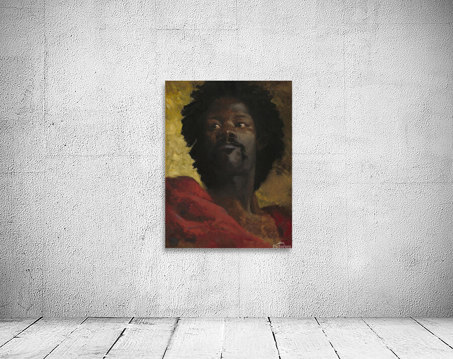 A Chief of Abyssinia [c. 1870] by Henri Regnault [1843–1871] Wall Preview