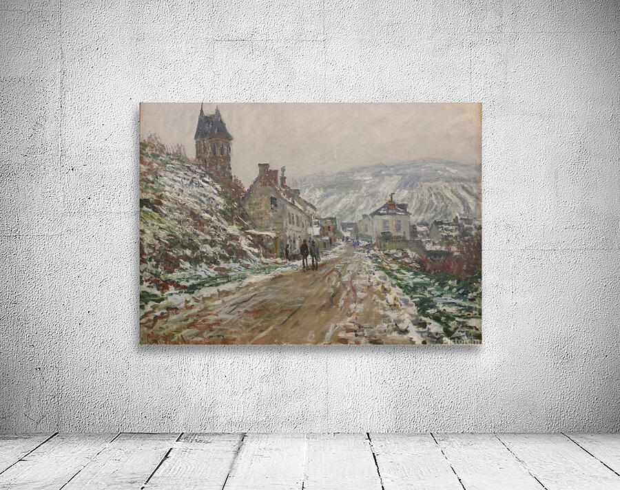 Village Street. Vétheuil [1879] by Claude Monet [1840–1926] Wall Preview