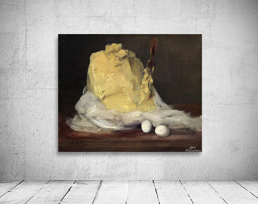 Mound of Butter [1875–1885] by Antoine Vollon [1833–1900] Wall Preview