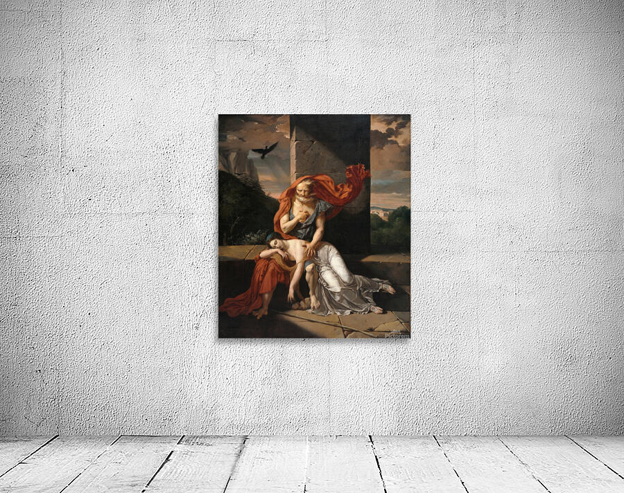 Oedipus At Colonus [1798] by Fulchran Jean Harriet [1778–1805] Wall Preview