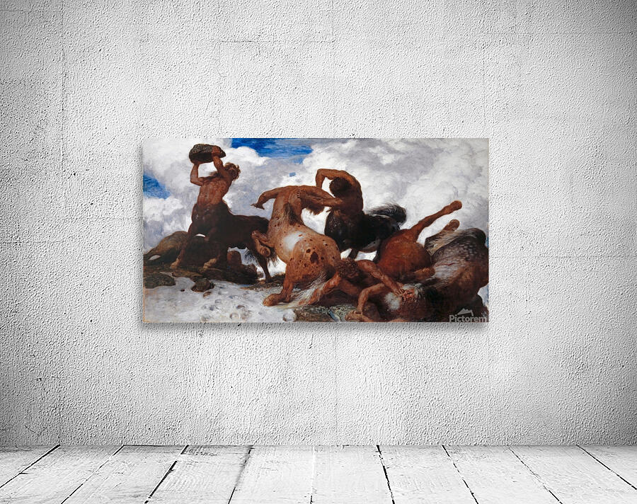 Battle of the Centaur [1872–1873] by Arnold Böcklin [1827–1901] Wall Preview