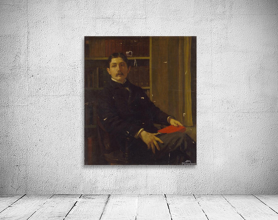 Portrait Of Mr. Wiley [1894] by Kenyon Cox [1856–1919] Wall Preview