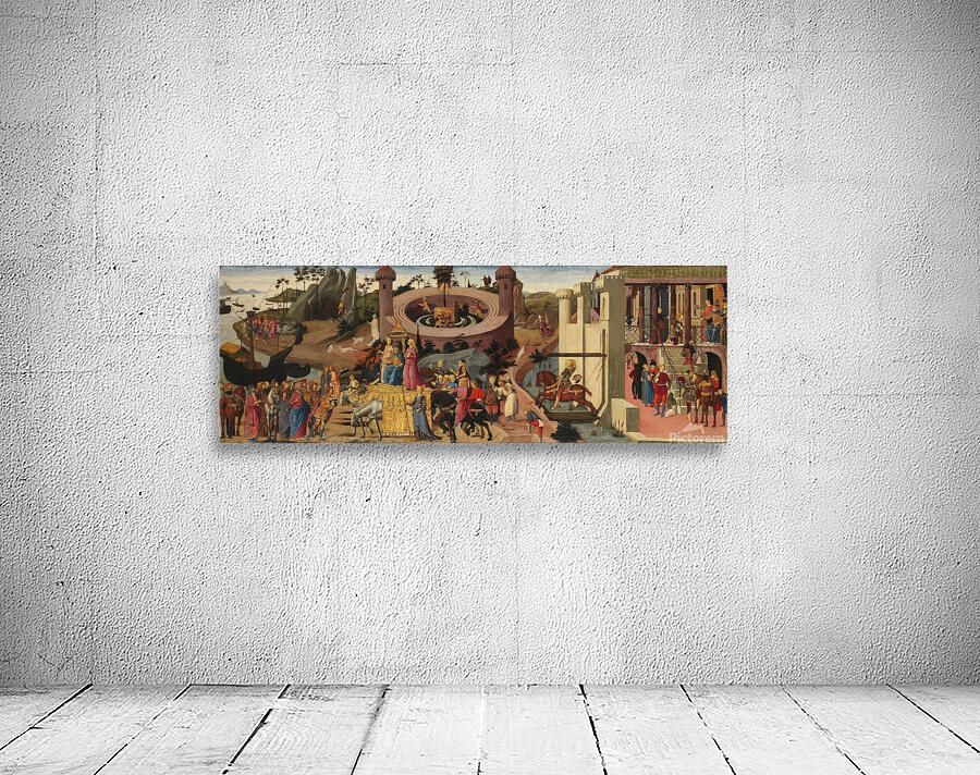 Scenes from the Story of the Argonauts by Biagio d’Antonio [1446–1516] Wall Preview