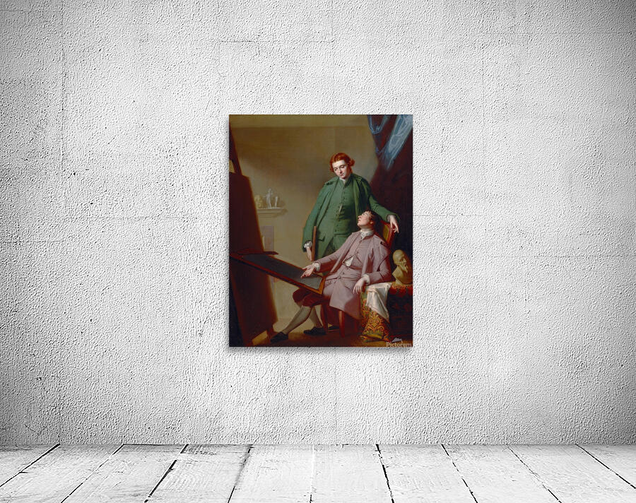 A Conversation [The Artist’s Brothers Peter and James Romney] [1766] by George Romney [1734–1802] Wall Preview