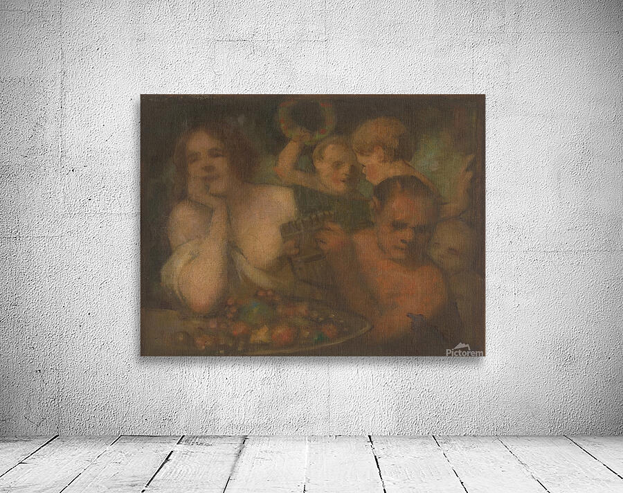 Bacchanalia [1901–1950] by Milan Thomka Mitrovský [1875–1943] Wall Preview