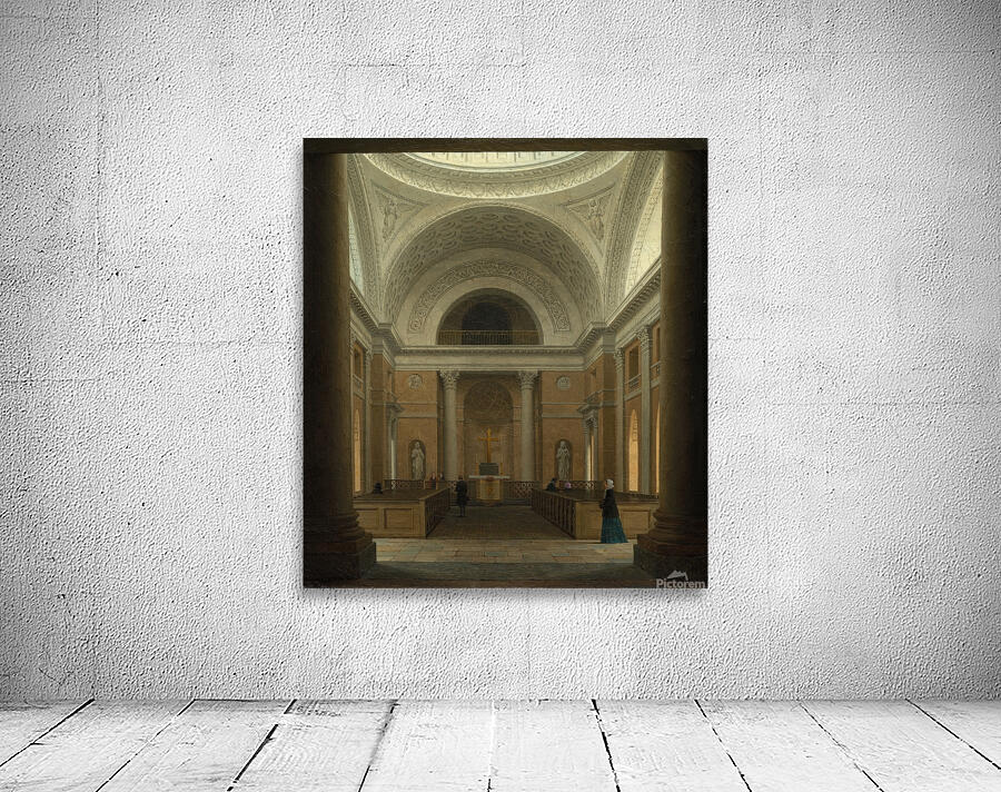 The Slotskirken of Christiansborg. Copenhagen [c. 1850s] by Heinrich Hansen [1821–1890] Wall Preview