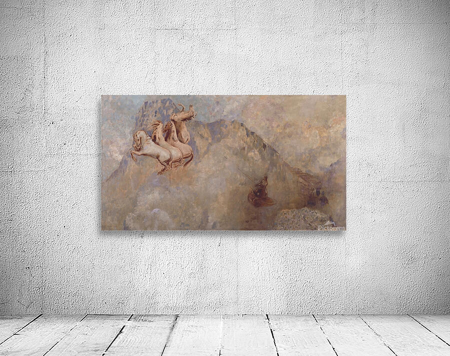 Le char du Soleil [1910] by Odilon Redon [1840–1916] Wall Preview