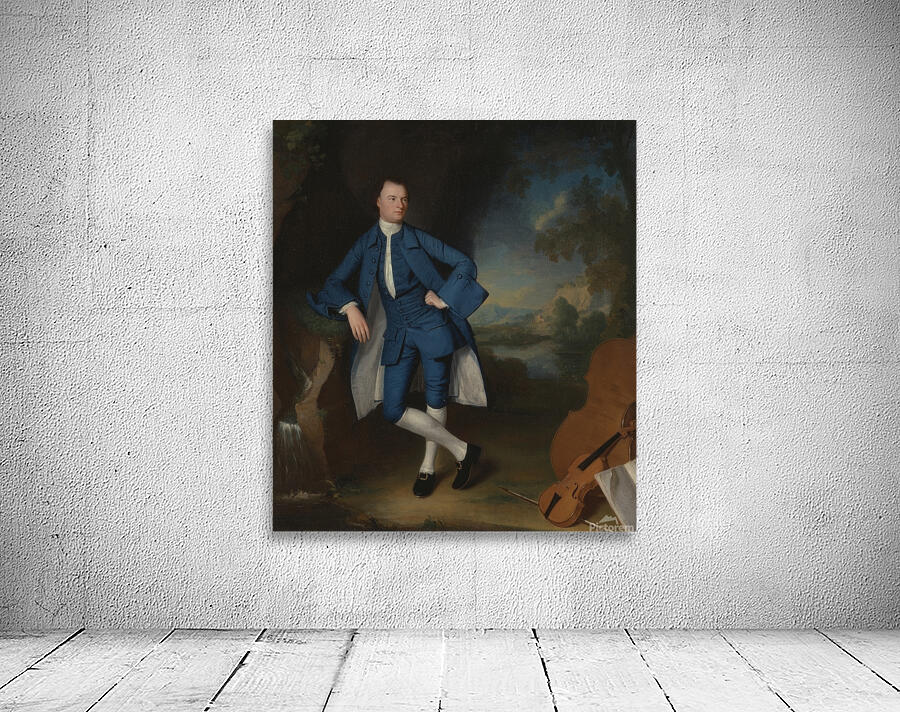 Portrait of a Man [between 1758 and 1760] by George Romney [1734–1802] Wall Preview