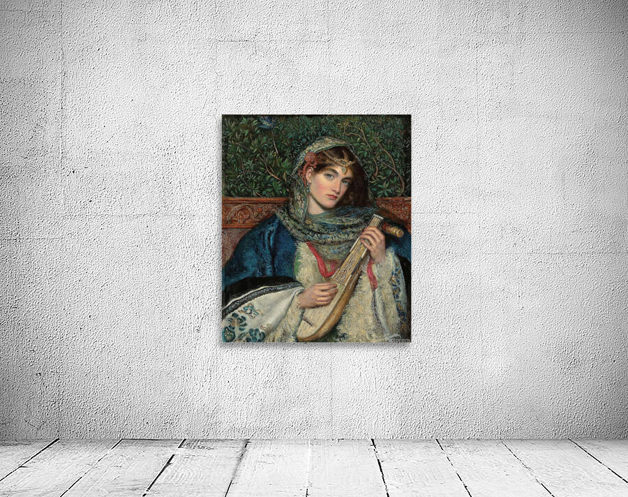 The Mandolin [1866] by James Smetham [1821–1889] Wall Preview