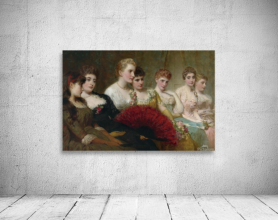 Fair Critics [1886] by George Elgar Hicks [1824–1914] Wall Preview