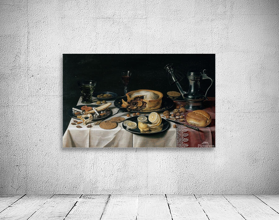 Still Life [1625] by Pieter Claesz [1596–1660] Wall Preview