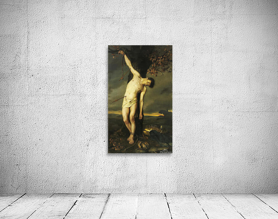 Saint Sebastian by Alcide–Joseph Lorentz [1813–1891] Wall Preview