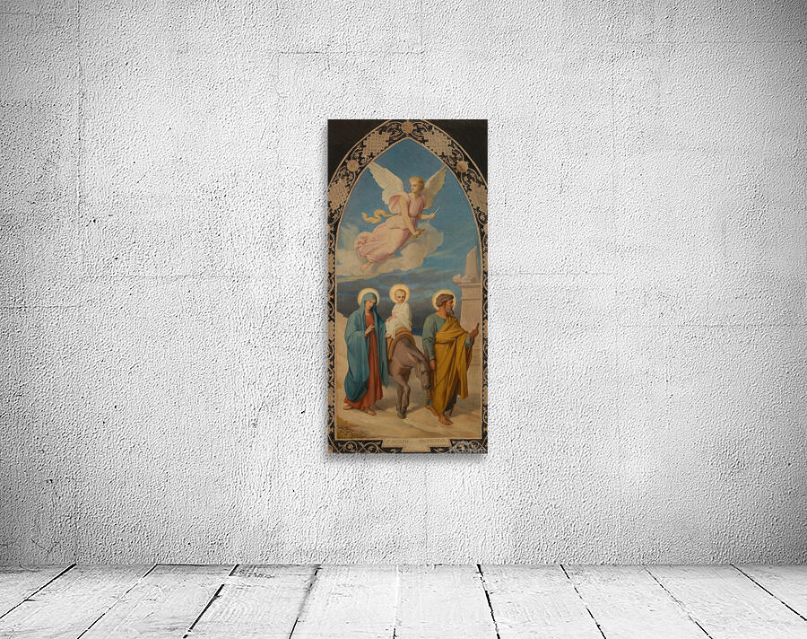 La Fuite en Egypte [1878] by Faivre–Duffer [1818–1897] Wall Preview