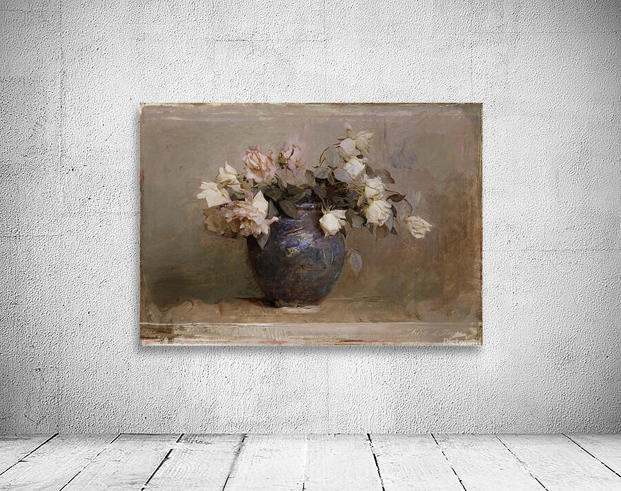 Roses [1890] by Abbott Handerson Thayer [1849–1921] Wall Preview