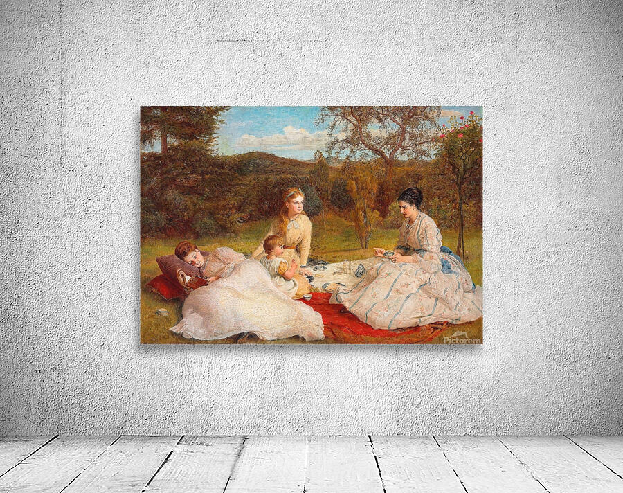 The Picnic [1870] by James Archer [1822–1904] Wall Preview