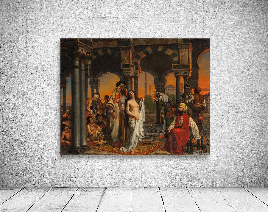 Dusk of Constantinople by Giovan Francesco Locatelli [1810–1882] Wall Preview