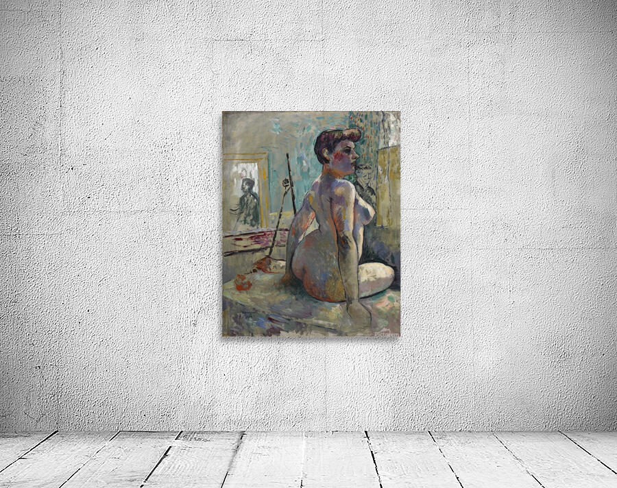 Nu à l’atelier [La Croupe. Rue Boursault] [1903] by Henri Manguin [1874–1949] Wall Preview