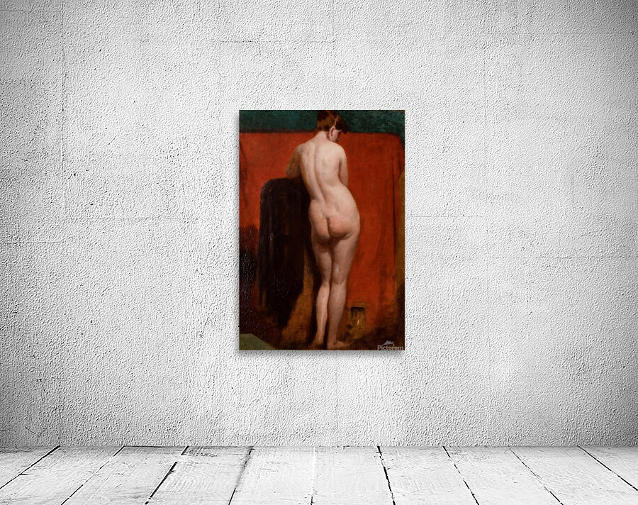 Standing Female Nude [Circa 1835 And Circa 1840] by William Etty [1787–1849] Wall Preview
