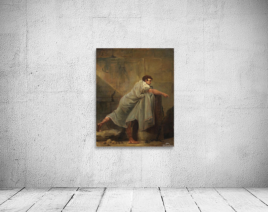 Orator in Prison by Hubert Robert [1733–1808] Wall Preview